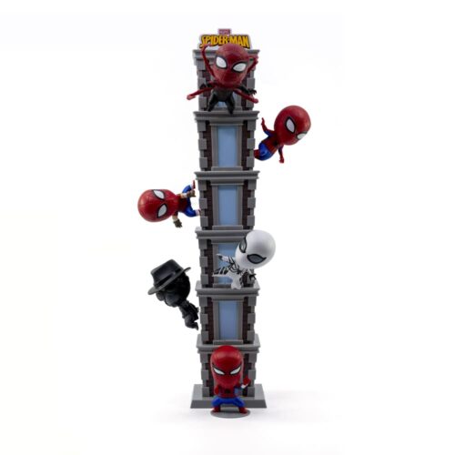 Игрушка-сюрприз с коллекционной фигуркой Spider-Man Tower Series (10142)
