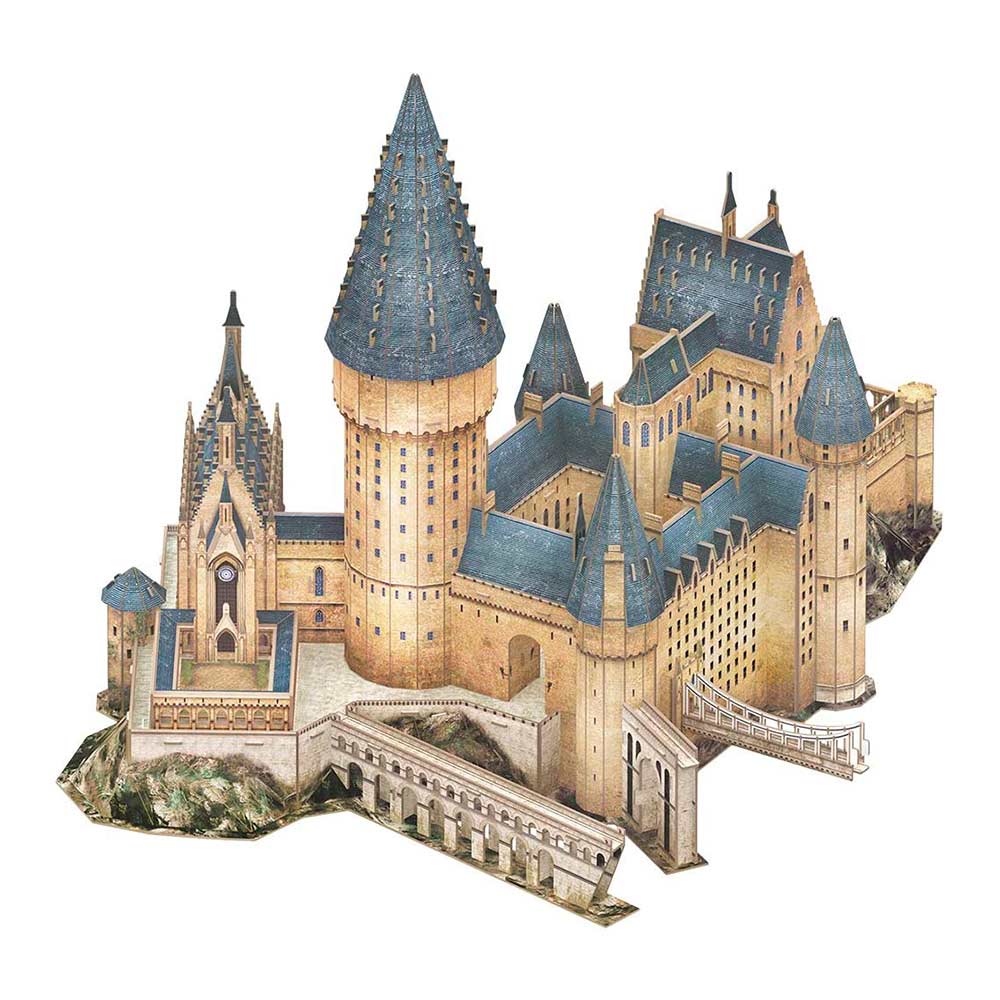 Трехмерная головоломка-конструктор CubicFun Хогвартс Большой Зал Harry Potter (DS1011h)