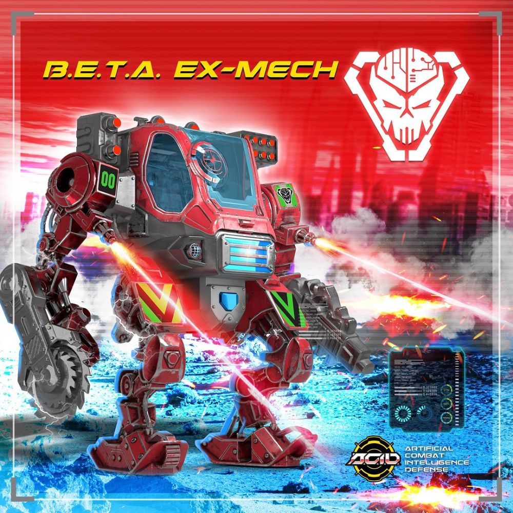 Game set &#8220;A.C.I.D.&#8221; BETA EKS-Robot (535202)