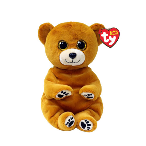 М’яка іграшка TY BEANIE BELLIES 25 см Ведмедик DUNCAN (43206)