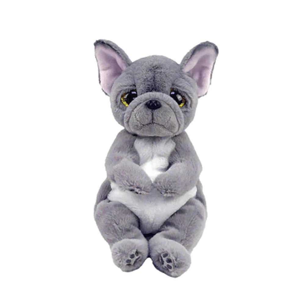 М’яка іграшка TY BEANIE BELLIES 25 см Сірий пес WILFRED (43212)