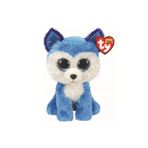 М’яка іграшка TY Beanie Boo&#8217;s Блакитний хаскі PRINCE (36474)