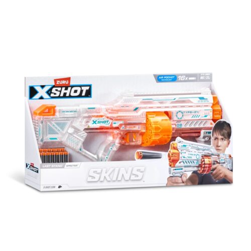 Скорострельный бластер X-SHOT Skins Last Stand SPECTER 16 патронов (36518Q)