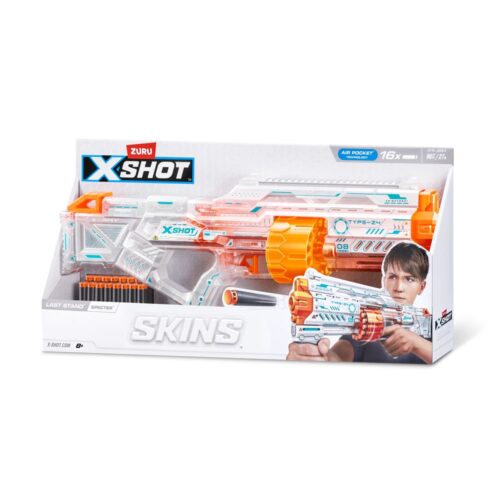 Скорострельный бластер X-SHOT Skins Last Stand SPECTER 16 патронов (36518Q)