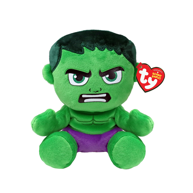 Children&#8217;s soft toy TY Marvel &#8220;Hulk&#8221; 15 cm (44004)