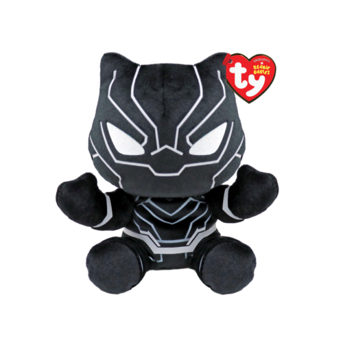 Children&#8217;s soft toy TY Marvel &#8220;Black Panther&#8221; 15 cm (44000)