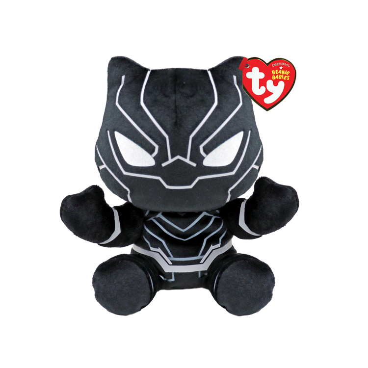 Children&#8217;s soft toy TY Marvel &#8220;Black Panther&#8221; 15 cm (44000)