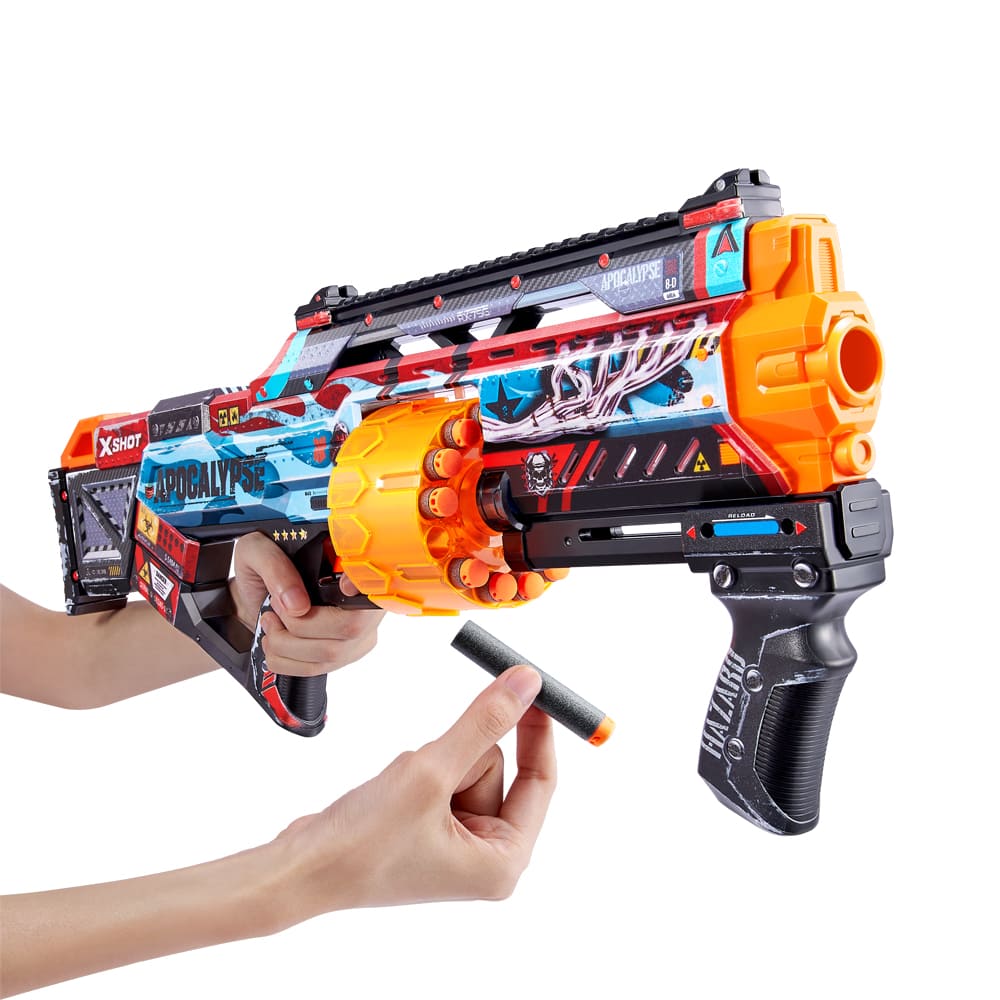 Швидкострільний бластер X-SHOT Skins Last Stand Apocalypse (16 патронів) (36518D)