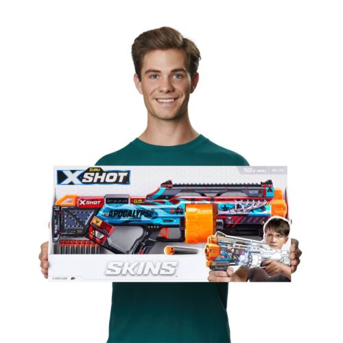 Швидкострільний бластер X-SHOT Skins Last Stand Apocalypse (16 патронів) (36518D)