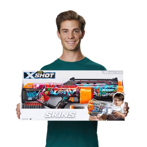 Rapid fire blaster X-SHOT Skins Last Stand Graffiti (16 rounds) (36518B)