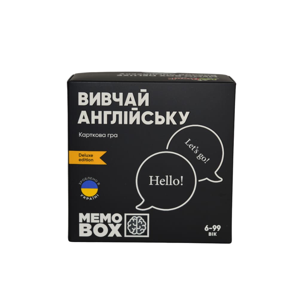 Настольная игра JoyBand MemoBox Delux Изучай английский (MBD104)