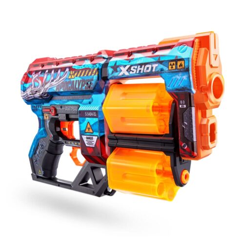 Rapid Fire Blaster X-SHOT Skins Dread Apocalypse (12 rounds) (36517G)