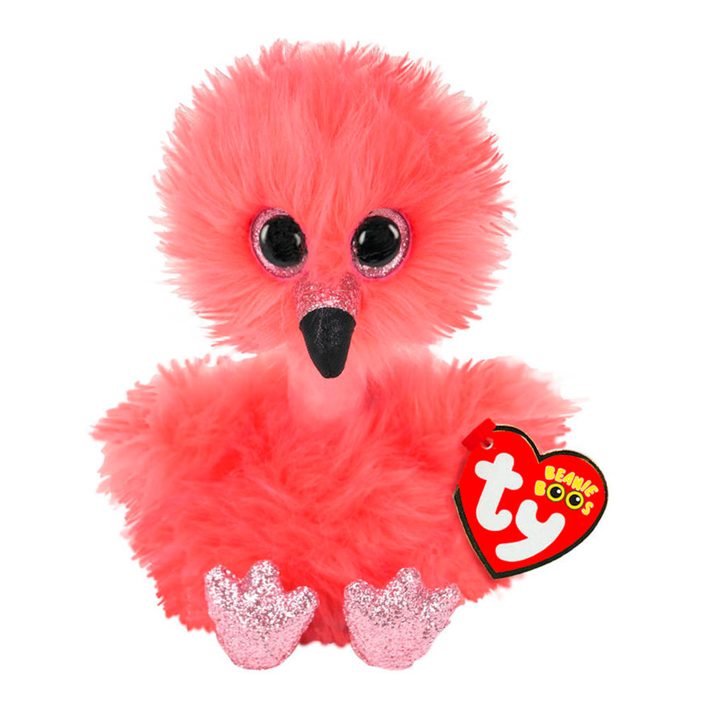 М&#8217;яка іграшка TY Beanie Boo&#8217;s Фламінго FRANNY 25 см (37401)