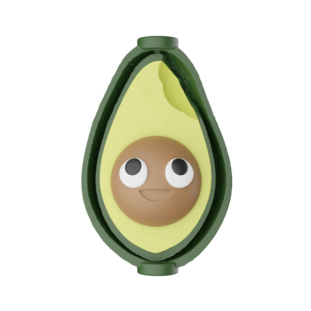 Anti-stress toy FIDGET GO Avocado (FGSB002)