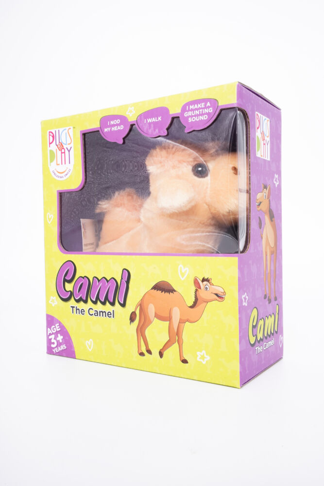 Pugs at Play Interactive Toy Camel “Cami” (ST-PAP43)