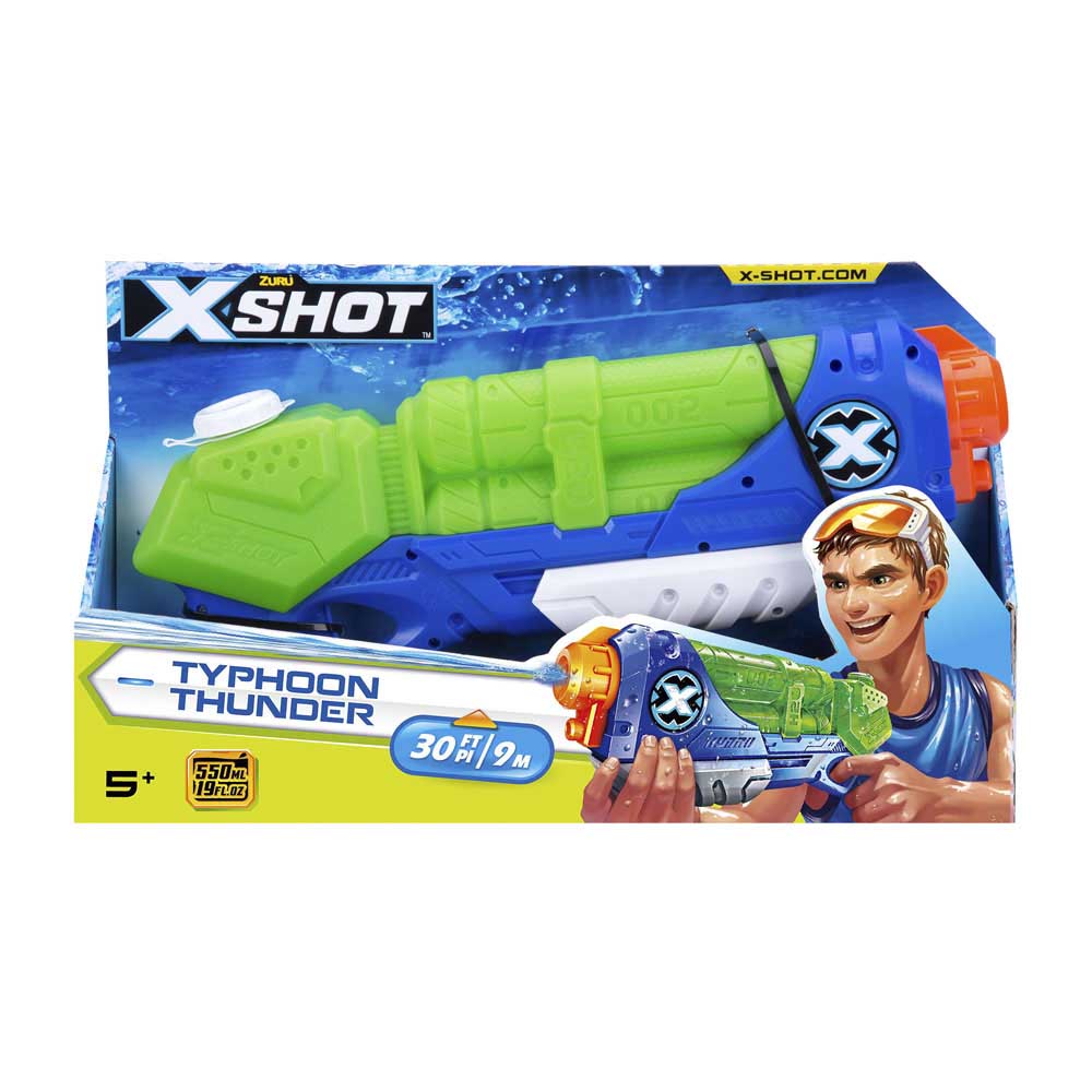 X-Shot Водний бластер Medium Typhoon Thunder (01228)