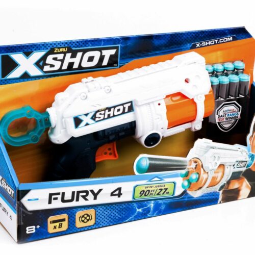 X-Shot EXCEL FURY Rapid Fire Blaster 8 rounds (36185Z)