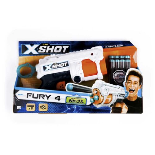 X-Shot EXCEL FURY Rapid Fire Blaster 8 rounds (36185Z)