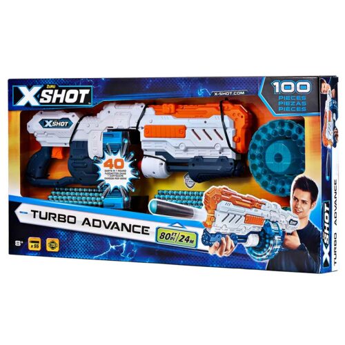 X-Shot EXCEL Turbo Advance Rapid Fire Blaster (36136Z)
