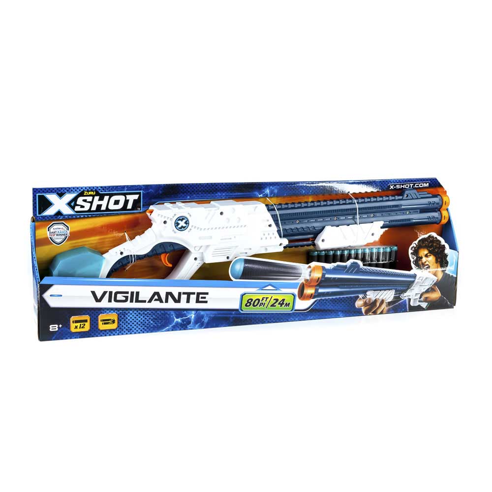 X-Shot Швидкострільний бластер EXCEL Vigilante (12 патронів)