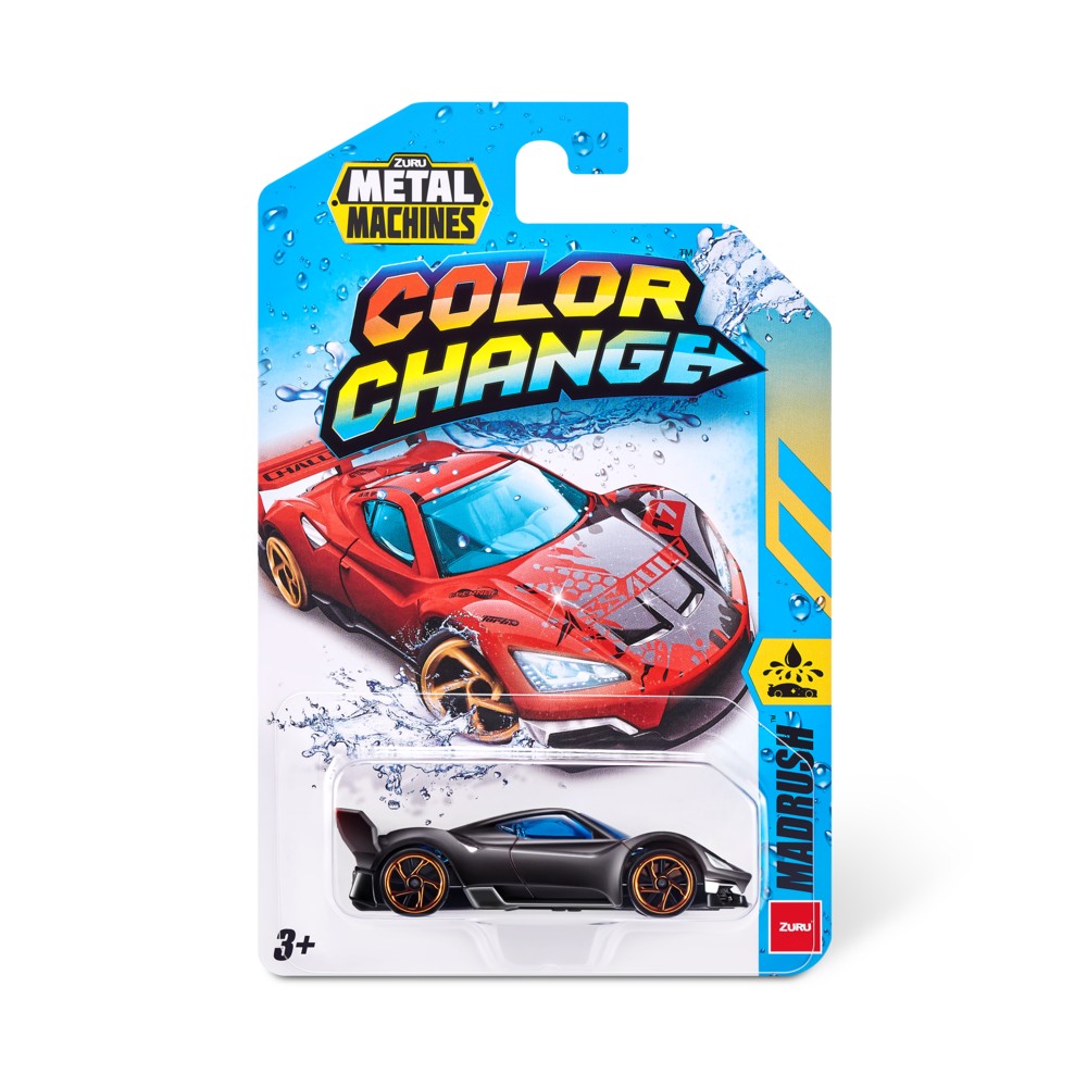 Машинка в ассортименте METAL MACHINES CAR COLOR CHANGE (67100)