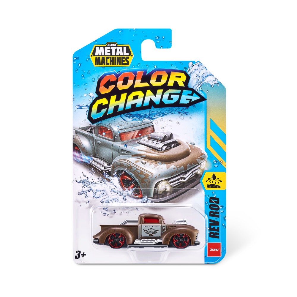 Машинка в ассортименте METAL MACHINES CAR COLOR CHANGE (67100)