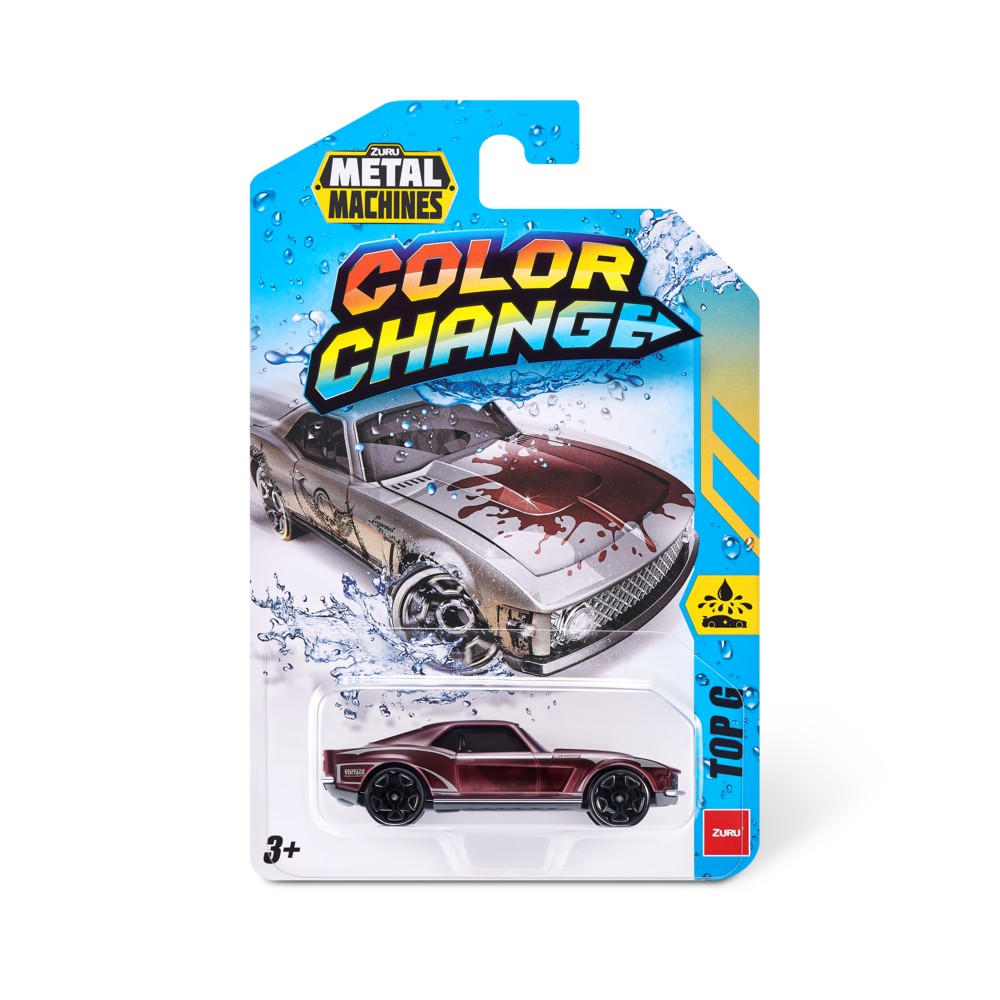 Машинка в ассортименте METAL MACHINES CAR COLOR CHANGE (67100)