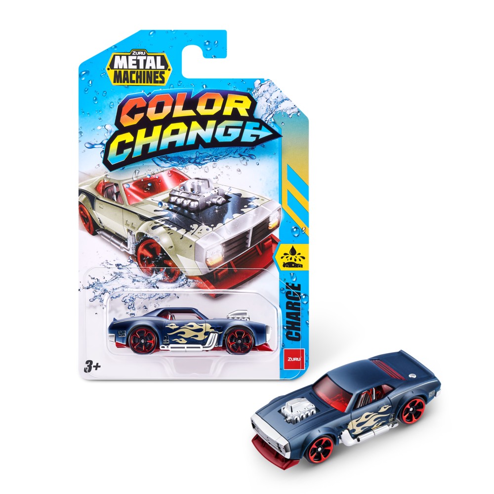 Машинка в ассортименте METAL MACHINES CAR COLOR CHANGE (67100)