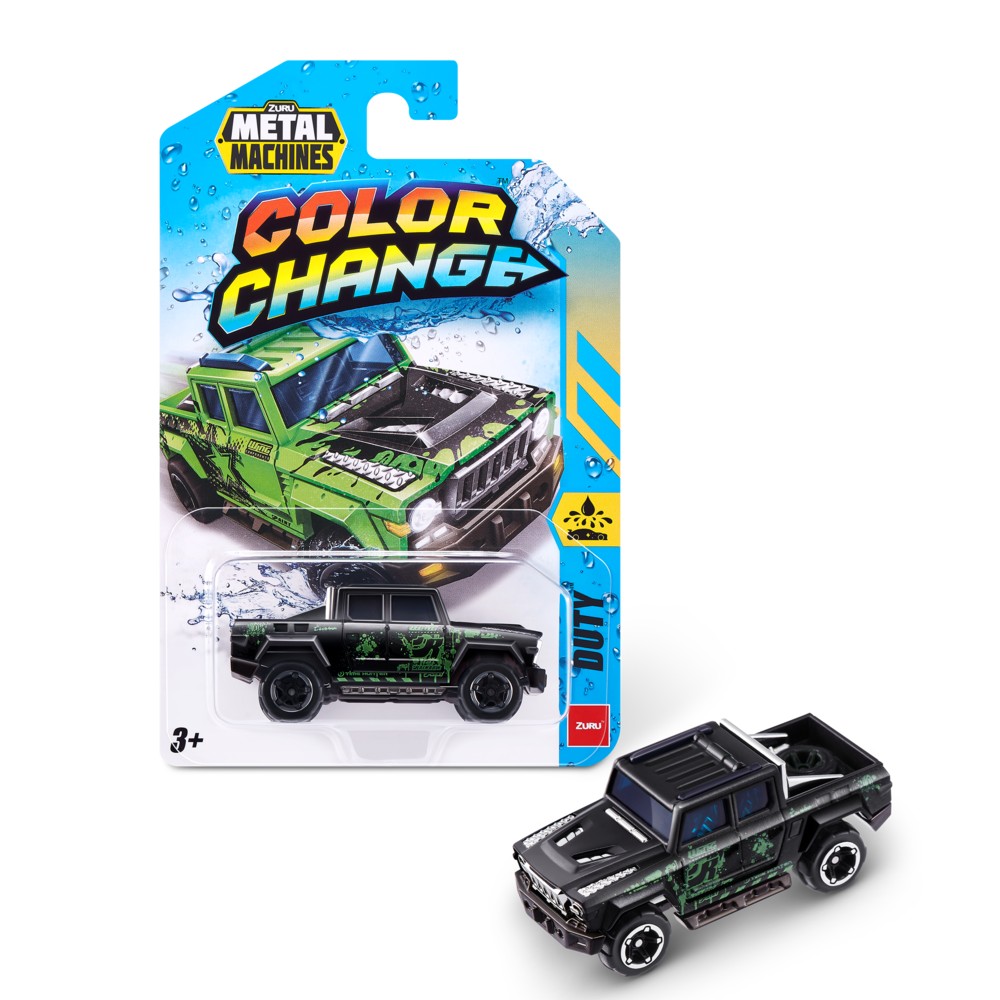 Машинка в ассортименте METAL MACHINES CAR COLOR CHANGE (67100)