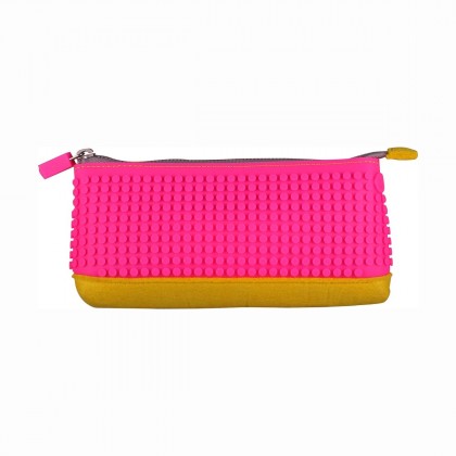 Pencil Case Upixel Fuchsia Yellow (WY-B002G)