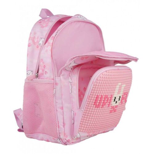 Backpack Upixel Futuristic Kids School Bag Sakura Pink (U21-001-D)