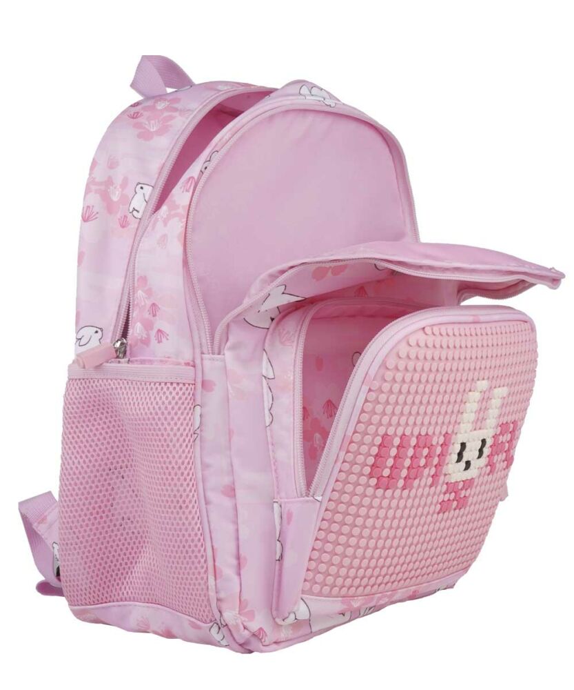 Backpack Upixel Futuristic Kids School Bag Sakura Pink (U21-001-D)