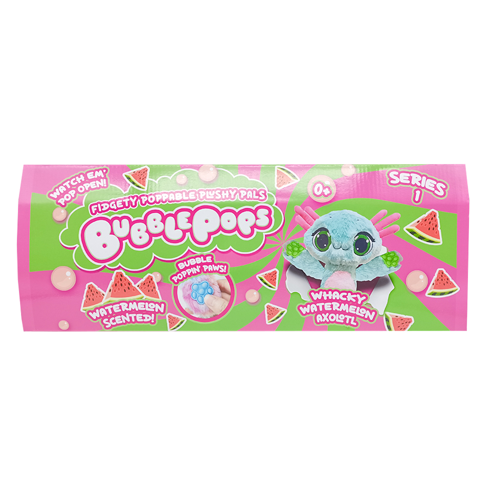 М’яка іграшка Bubble Pops &#8220;Кавуневий аксолотль&#8221; (2312004/9)