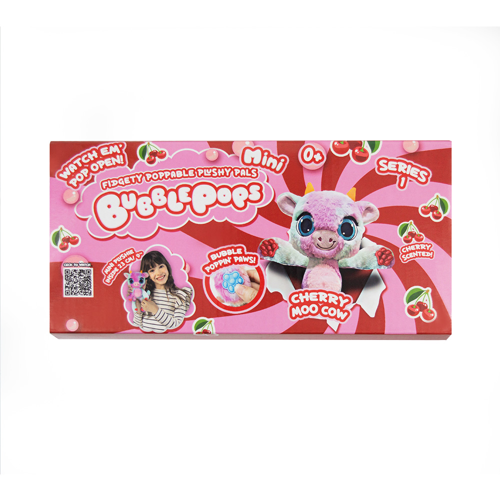 Soft toy Bubble Pops mini “Cherry cow” (2402005/10)