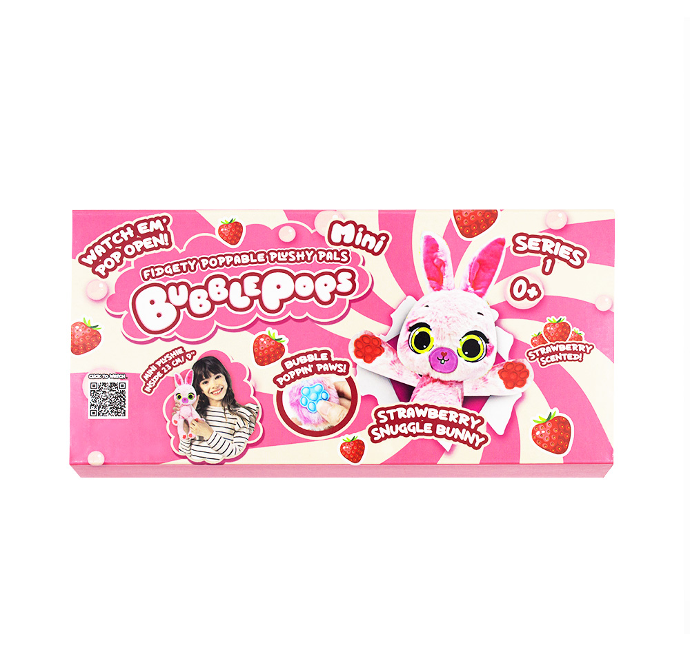 Soft toy mini Bubble Pops “Strawberry Bunny” (2312005/4)