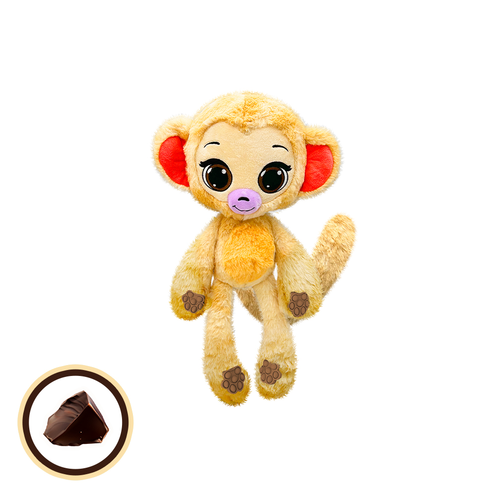 Soft toy mini Bubble Pops “Chocolate monkey” (2312005/6)