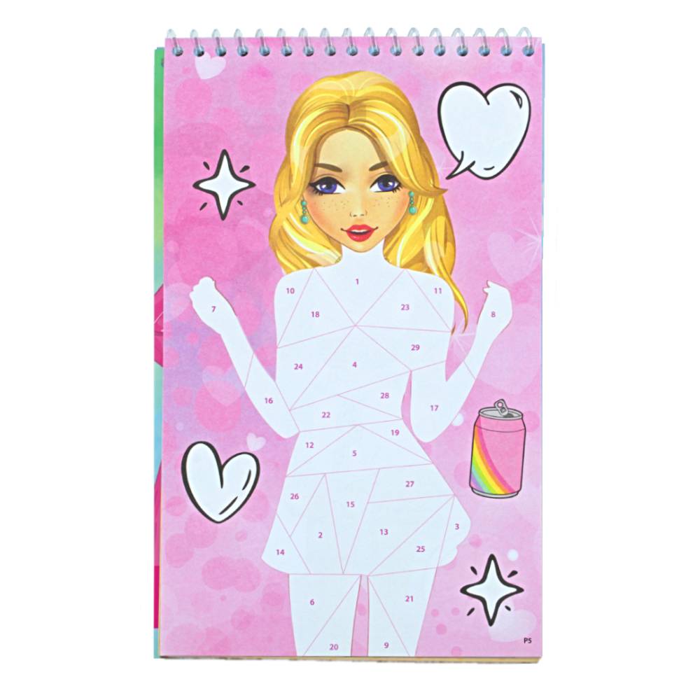 Besties Sticker book by numbers “Summer” (961037)