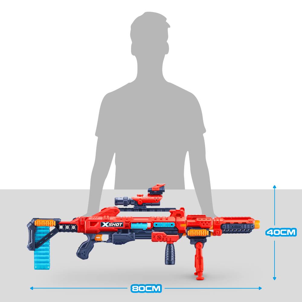 Набор скорострельный бластер X-Shot Excel Regenerator (48 патронов) (36173R)