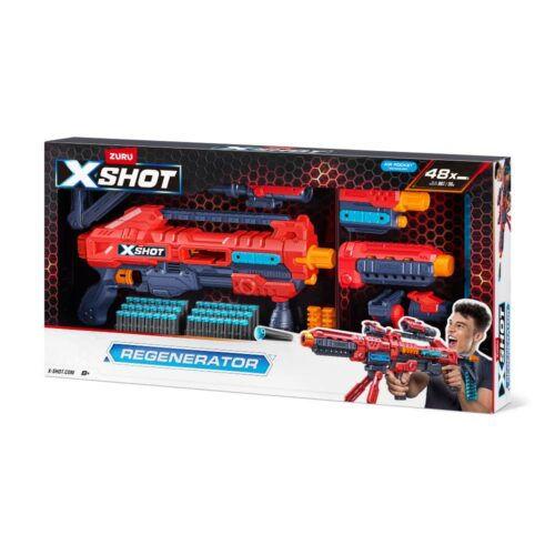 Набор скорострельный бластер X-Shot Excel Regenerator (48 патронов) (36173R)