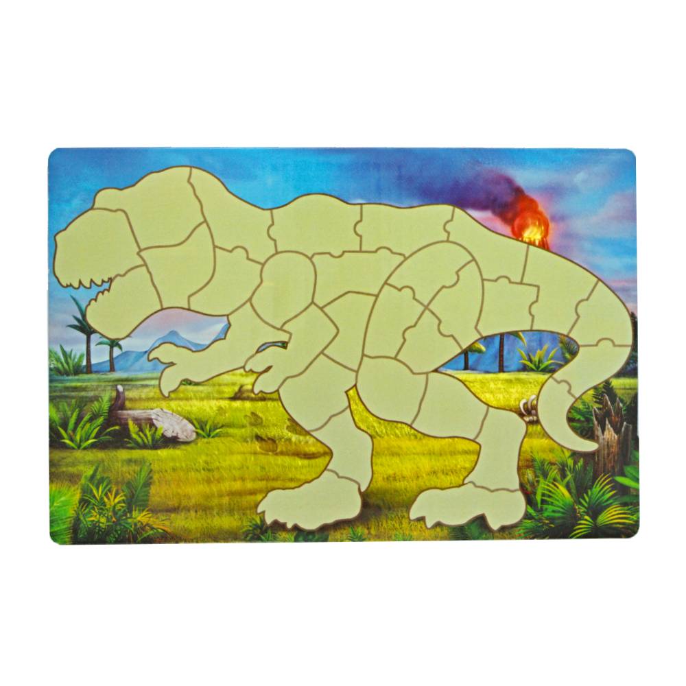 Dinosaur Expedition Sticker book with shapes “Dino 1” (961031)