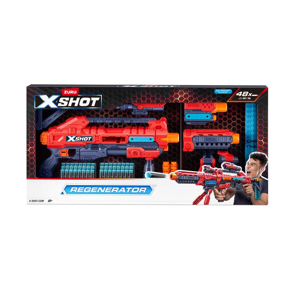 X-Shot Excel Regenerator Rapid Fire Blaster Set (48 rounds) (36173R)