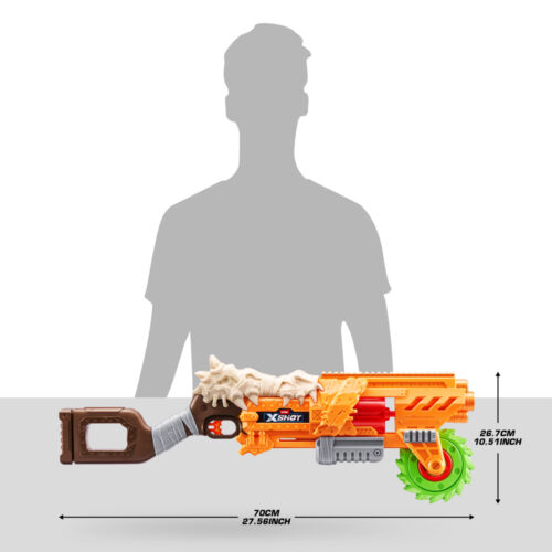 X-Shot Insanity Horrorfire Doomsday Rapid Fire Blaster (16 rounds) (36732)