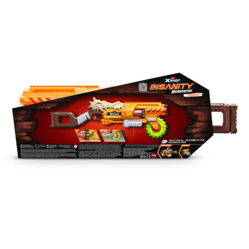 X-Shot Insanity Horrorfire Doomsday Rapid Fire Blaster (16 rounds) (36732)