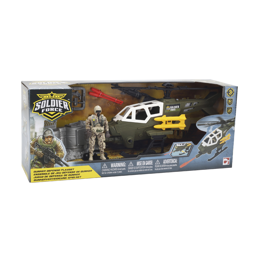 Game set Soldier Force BUNKER DEFENSE-1 (545313)