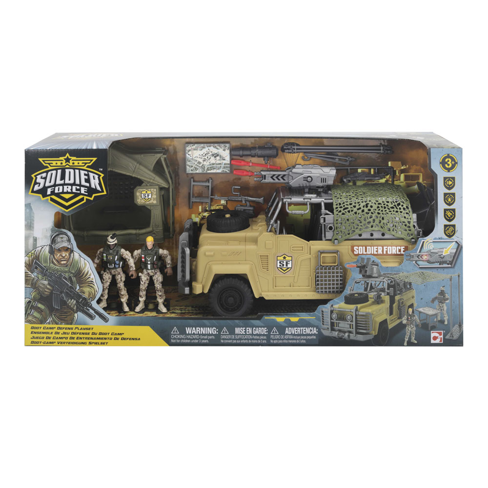 Game set Soldiers BOOT CAMP DEFENS (545120)