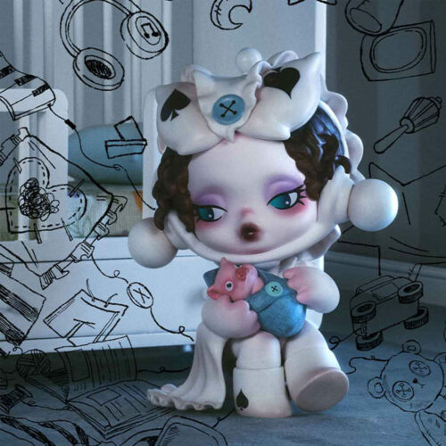 POP MART surprise toy with SKULLPANDA collectible figure Everyday Wonderland series (SPE-01)