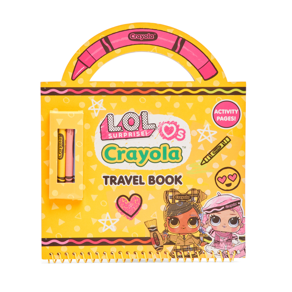 Книга для творчості Crayola &#8220;Мандрівниця&#8221; (35081)