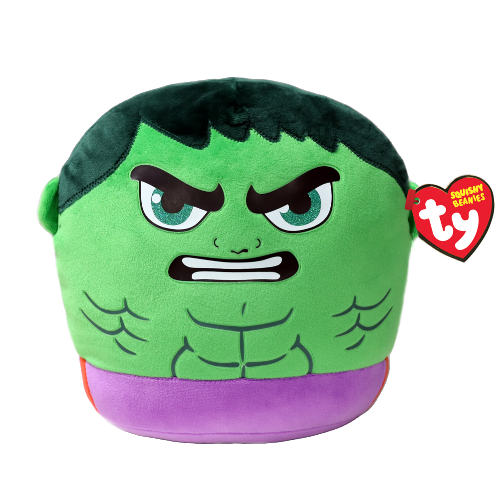 Дитяча іграшка м’яконабивна TY SQUISH-A-BOOS &#8220;HULK&#8221; 20 см (39252)