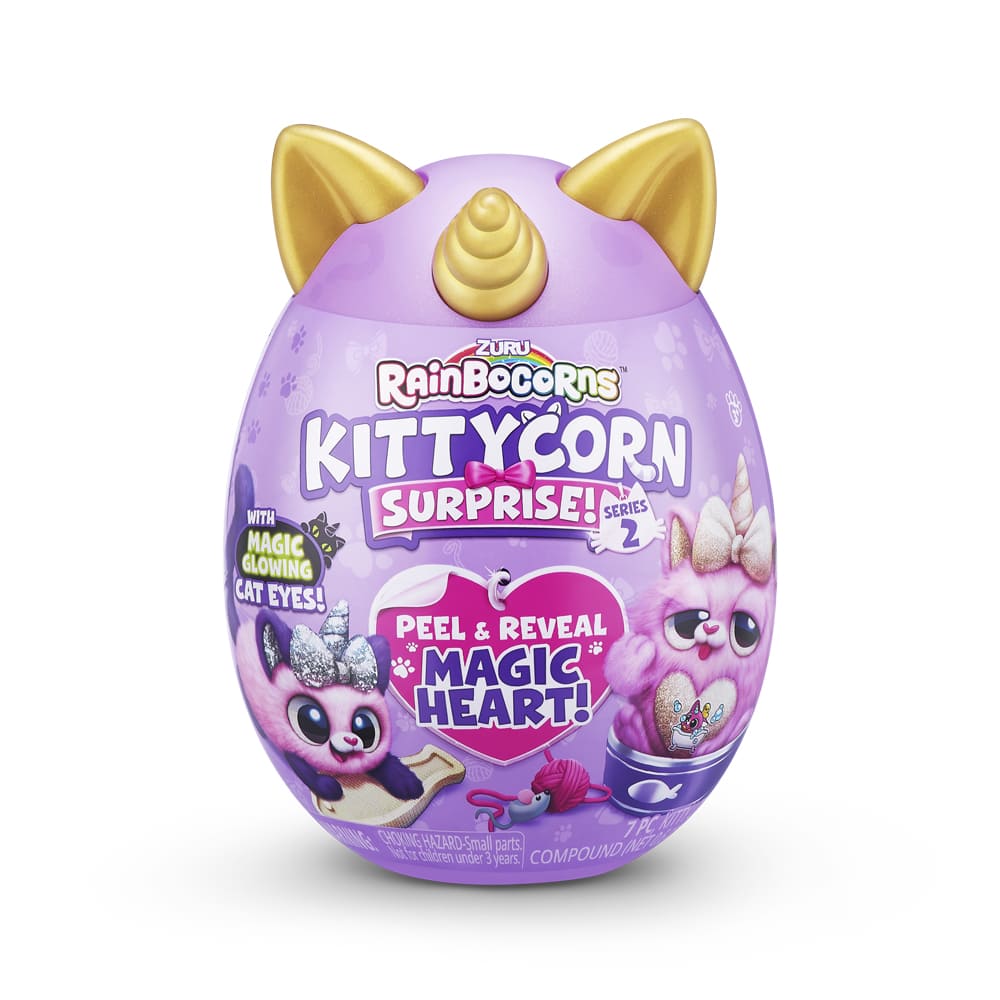 Мягкая игрушка-сюрприз Rainbocorn-E Kittycorn Surprise (9279E)