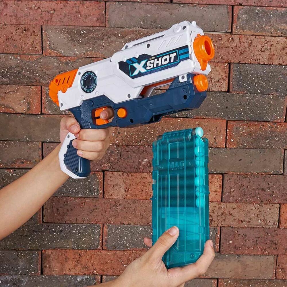 Набір бластерів X-Shot EXCEL Clip Blaster (6 банок, 48 патронів) (36123Z)
